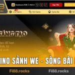 LIVE CASINO SẢNH WE - TẬN HƯỞNG SÒNG BÀI ĐỈNH CAO BẤT TẬN  LIVE CASINO SẢNH WE