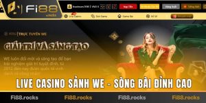 LIVE CASINO SẢNH WE - TẬN HƯỞNG SÒNG BÀI ĐỈNH CAO BẤT TẬN  LIVE CASINO SẢNH WE